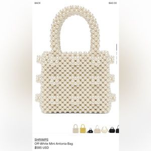 SHRIMPS mini Antonia bag